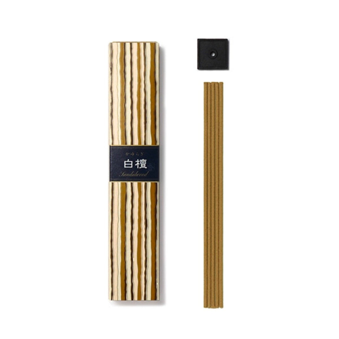 Nippon Kodo Kayuragi Incense - Sandalwood | Best Seller-Nippon Kodo Odeo-Koh-Incense-Jade and May