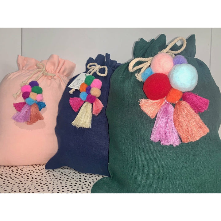 Reusable Gift Bags - Linen - Reusable Gift Bag