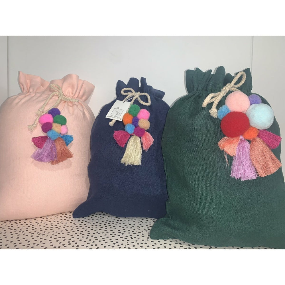 Reusable Gift Bags - Linen - Reusable Gift Bag