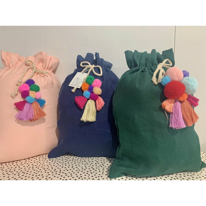 Reusable Gift Bags - Linen - Reusable Gift Bag