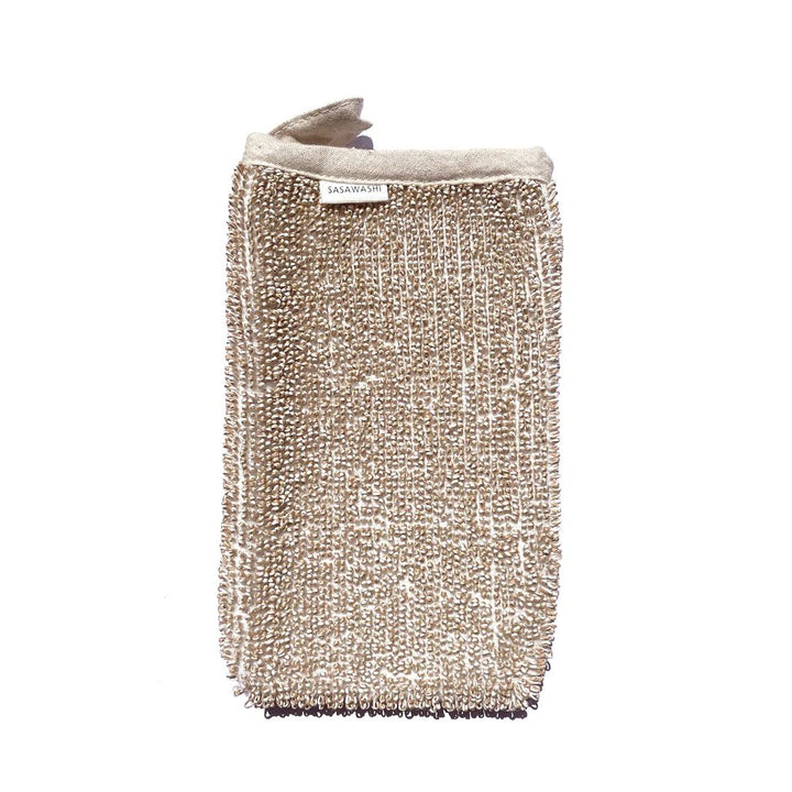 Sasawashi Deep Exfoliating Body Scrub Mitten - Bath & Body