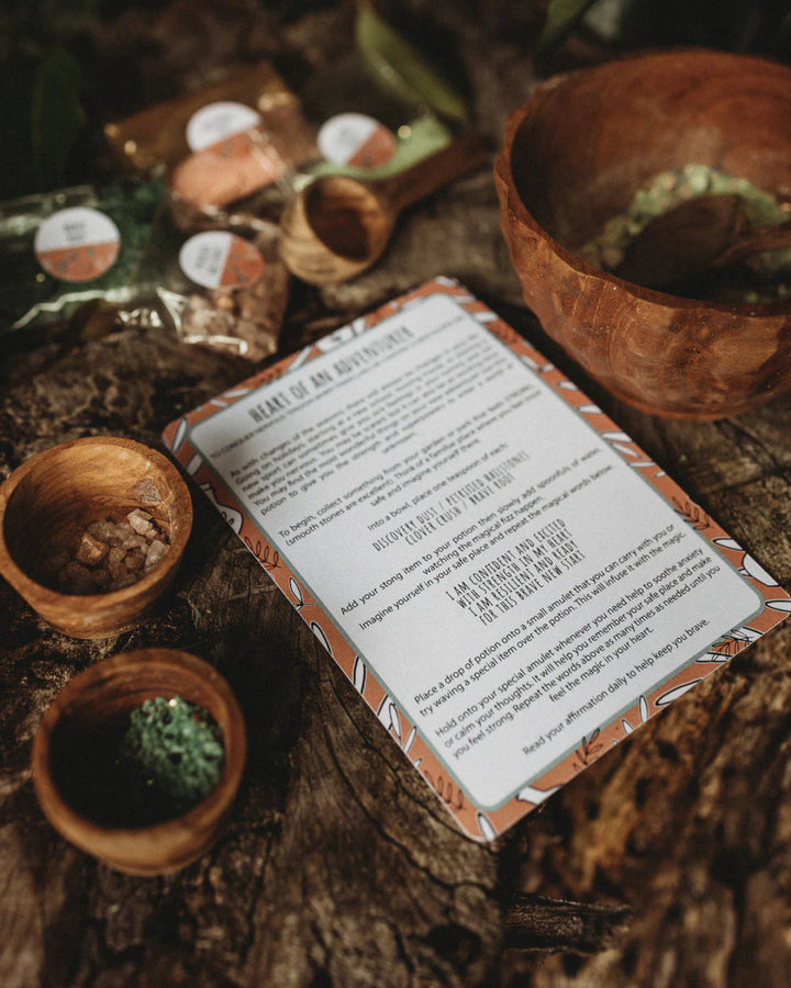 The Little Potion Co - Potion Pouch - Heart of a Adventurer (Brave Potion) - Magic Potions