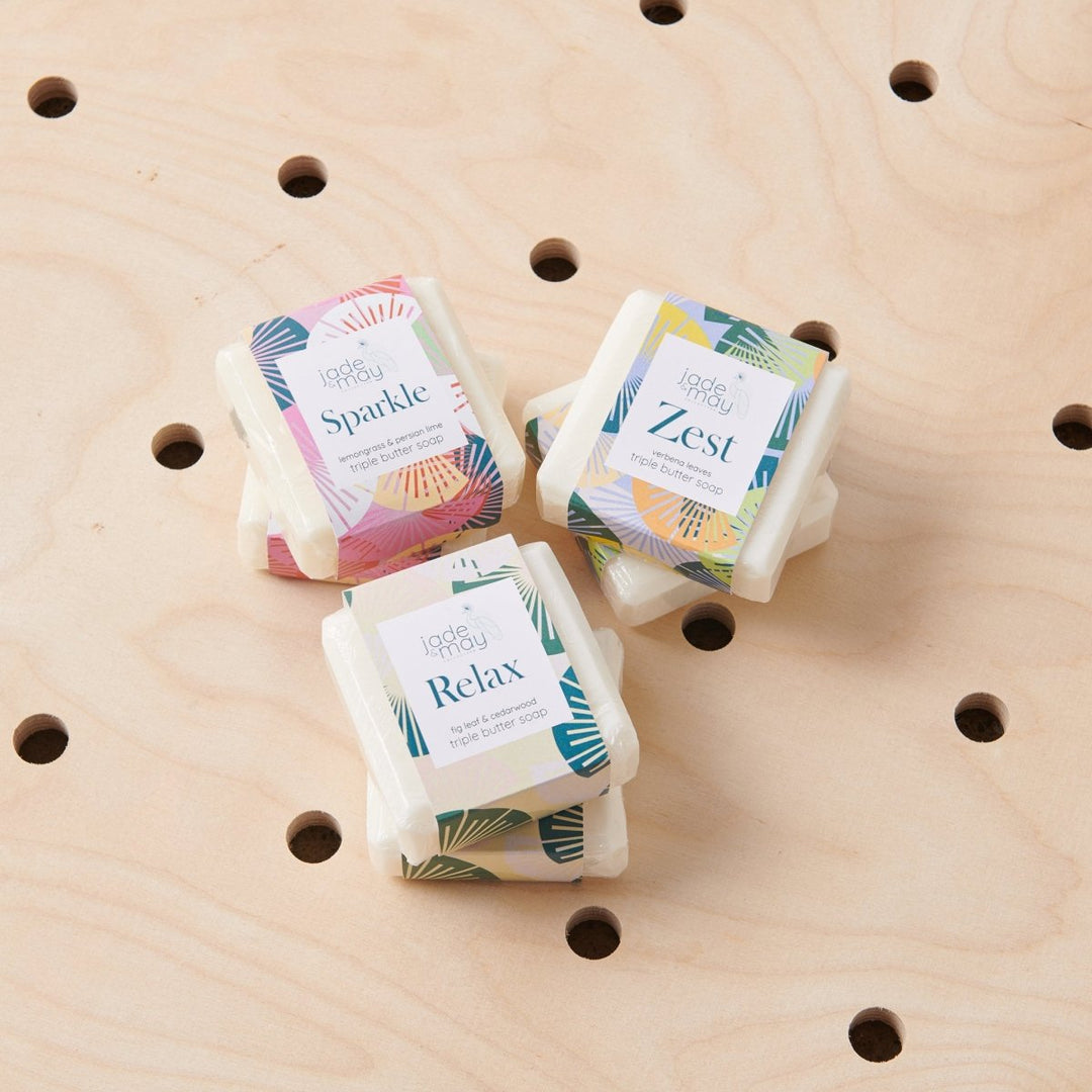 Triple Butter Handmade Soap | Zest: Verbena Leaves - Bar Soap