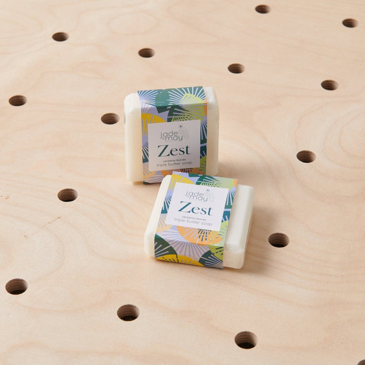 Triple Butter Handmade Soap | Zest: Verbena Leaves - Bar Soap