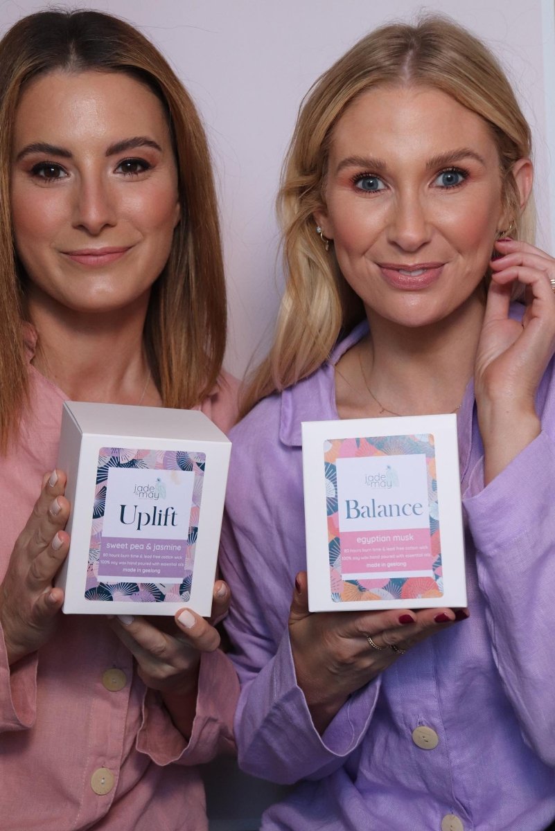 Uplift - Sweet Pea & Jasmine Soy Candle - Candles