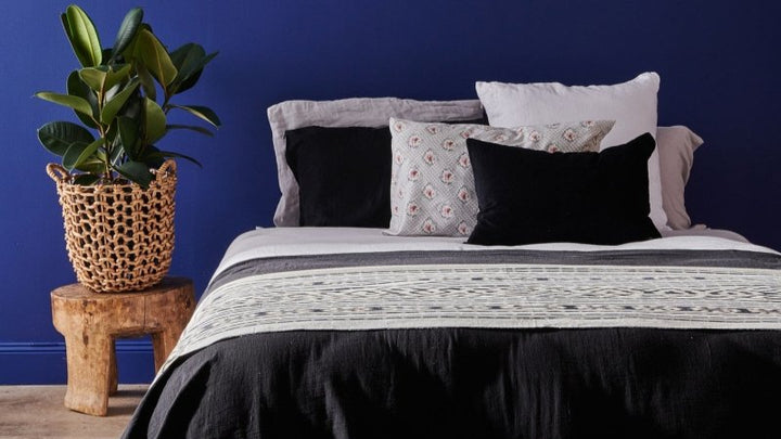 Batik Cotton Throw - Throw Blanket - natural fibre homewares