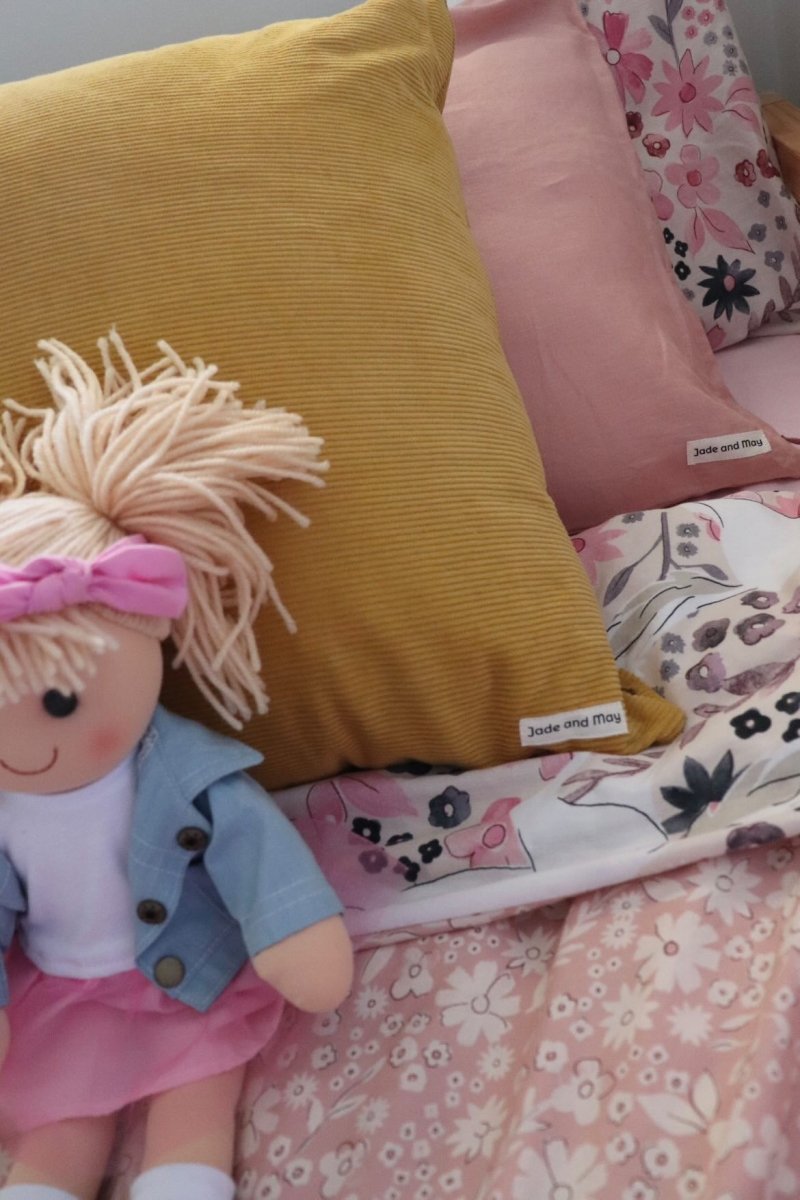 Colourful Cushions - The Easiest Way To Brighten Up Your Little Girl's Room - Jade and May