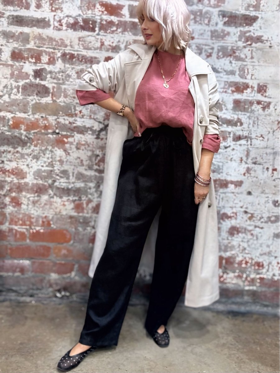 How to Style Linen Pants in Winter Without Freezing Your Chic Off - Jade and May