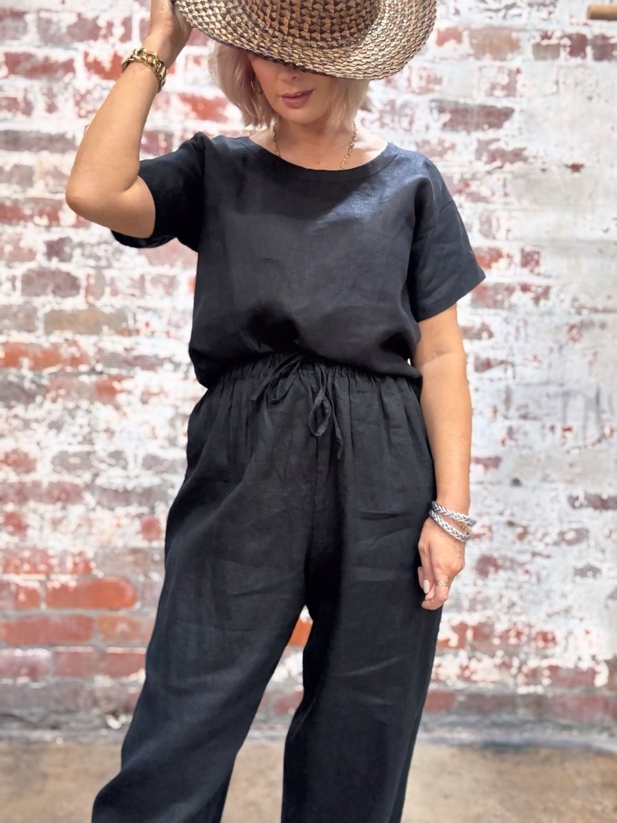 Linen PJs. Not Just for Bed - 3 Ways to Style Them for Easy Daytime Fits - Jade and May