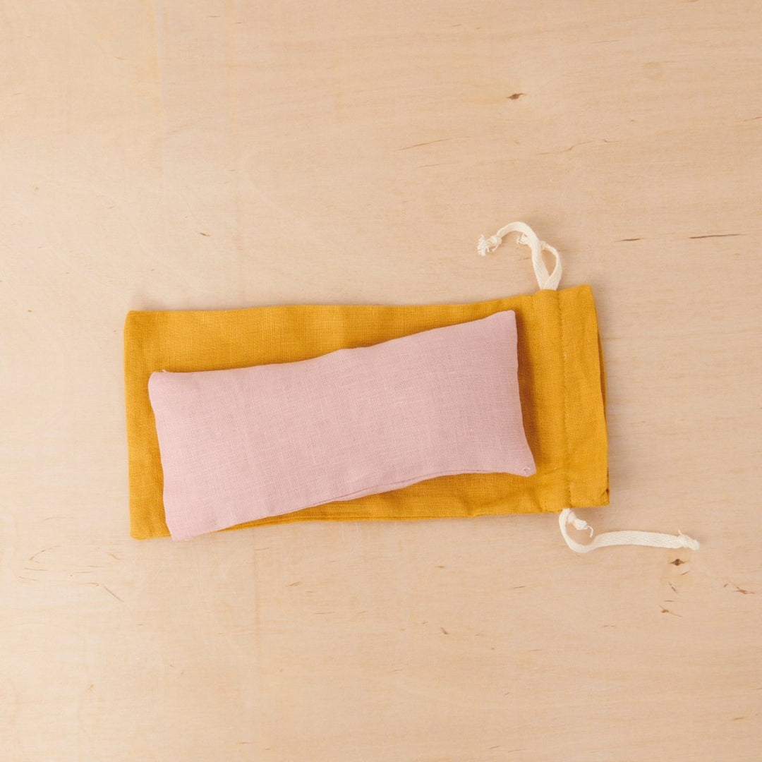 The Benefits of Using an Eye Pillow During Yoga Practice - Jade and May