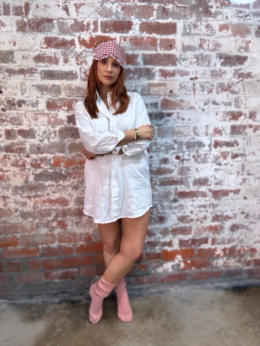 The Linen Sleep Shirt & Your Nighttime Routine: A Match Made in Wind-Down Heaven - Jade and May