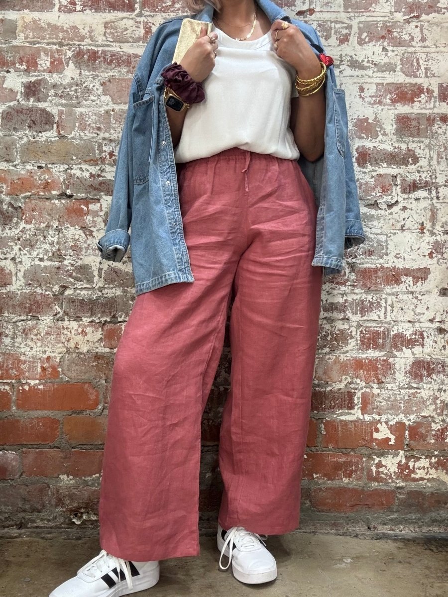 Travel Light, Dress Right: Why Linen Pants Are the Best Travel Companion - Jade and May