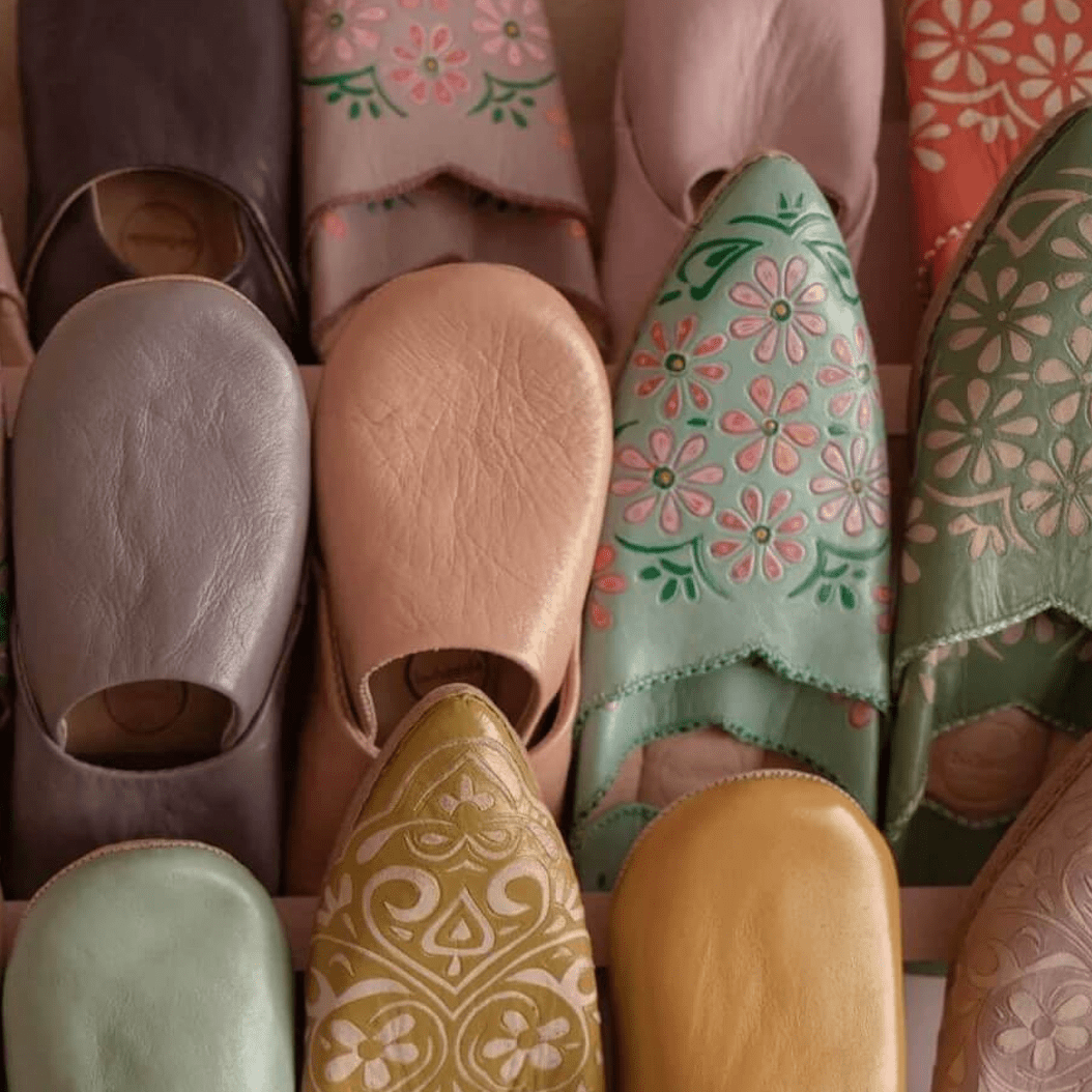 Moroccan Babouche Slippers | Jade and May