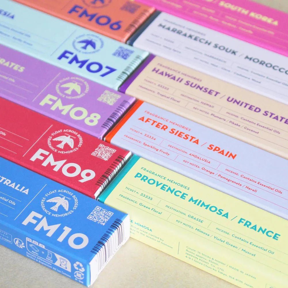 Japanese Incense - Nippon Kodo Oedeh Koh Incense Range - Jade and May