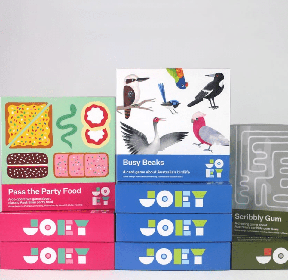 Joey Games - Australian Board Games - Jade and May