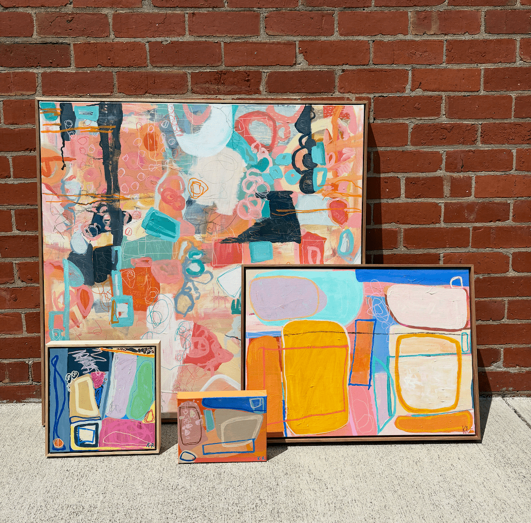 Katie Ramage Art | Geelong Artist - Jade and May