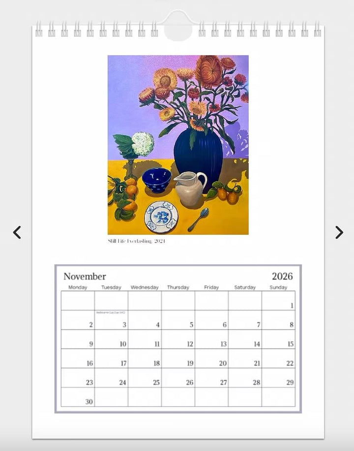 2026 Art Dove Calendar | Geelong Artist - Art