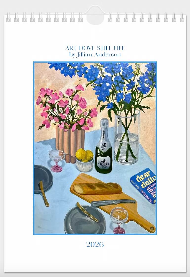 2026 Art Dove Calendar | Geelong Artist - Art