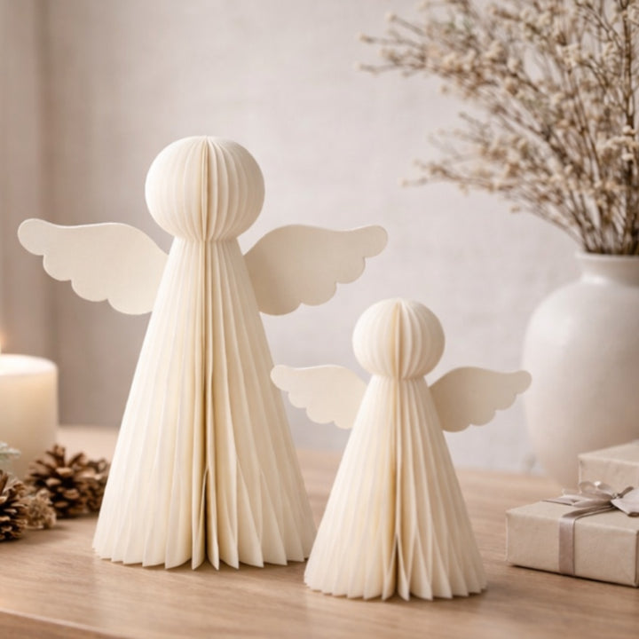 Nordic Rooms Paper Angel Duo in Off White