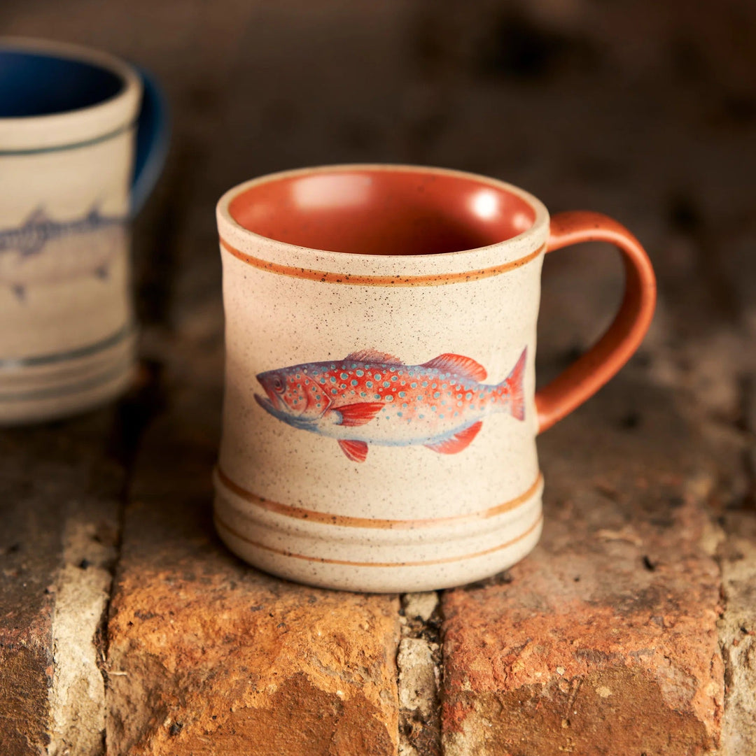Robert Gordon Ceramic Trout Mug x Michelle Turner