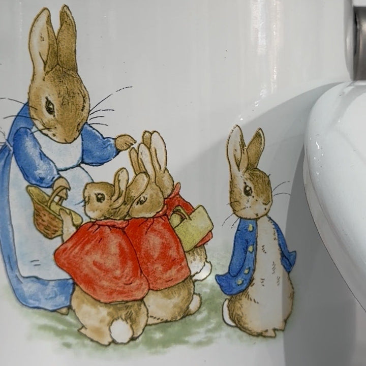 Enamel Soup Pot with Peter Rabbit