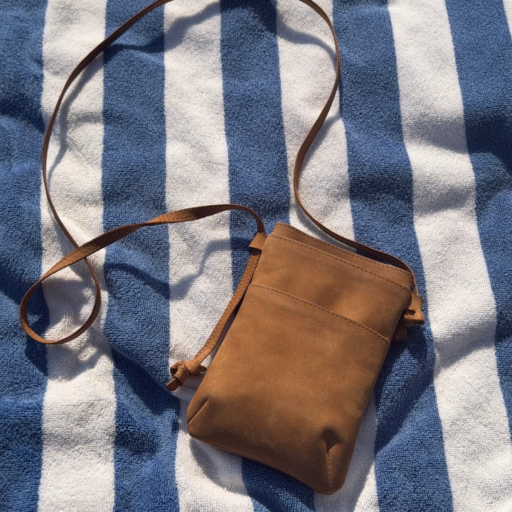 Leather Phone Crossbody Bag