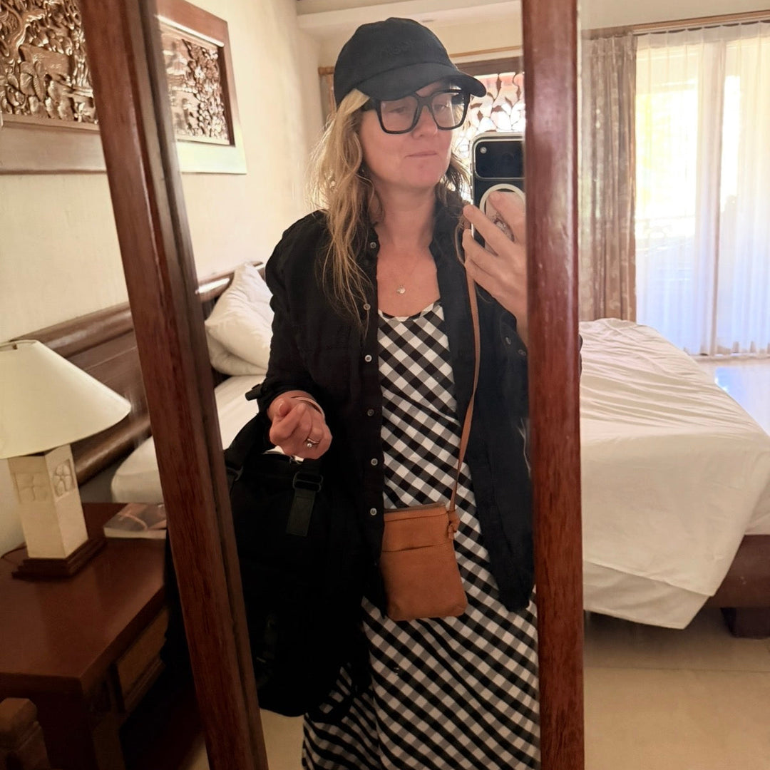 Leather Phone Crossbody Bag