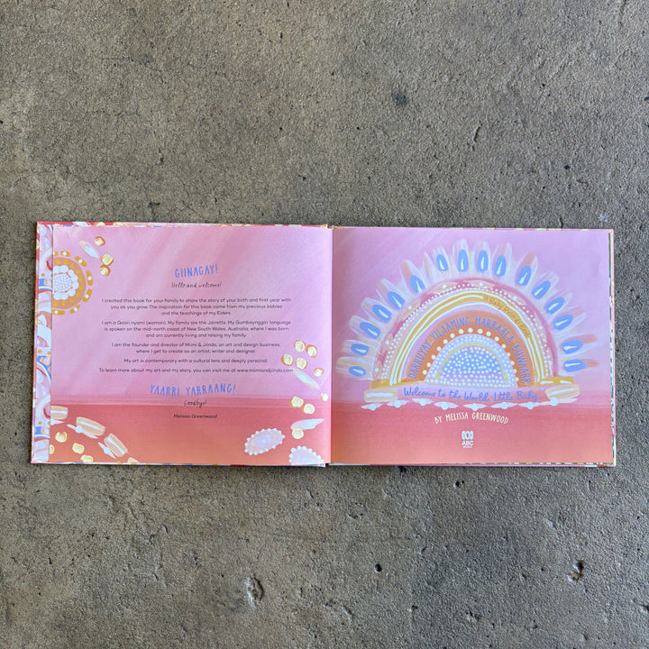 Welcome to the World Little Baby - A Baby Records Book