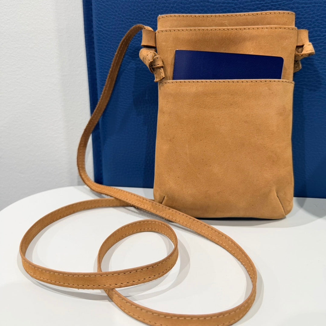 Leather Phone Crossbody Bag