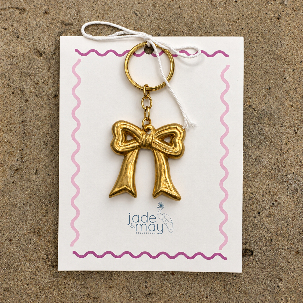 Brass Keyring - Bow