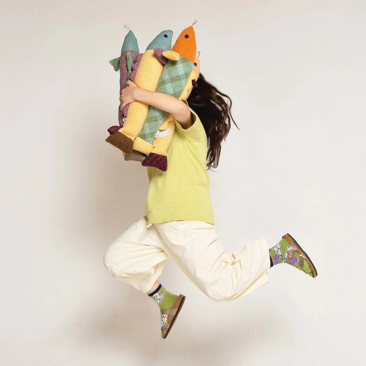 Lucky Fish Cushions by Brut Cake