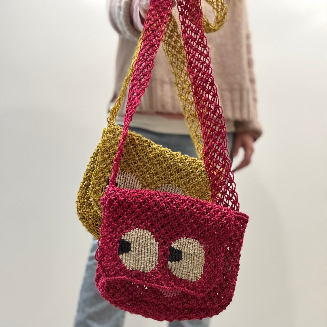 Jacksons London | Big Eyes Lola Jute Bag