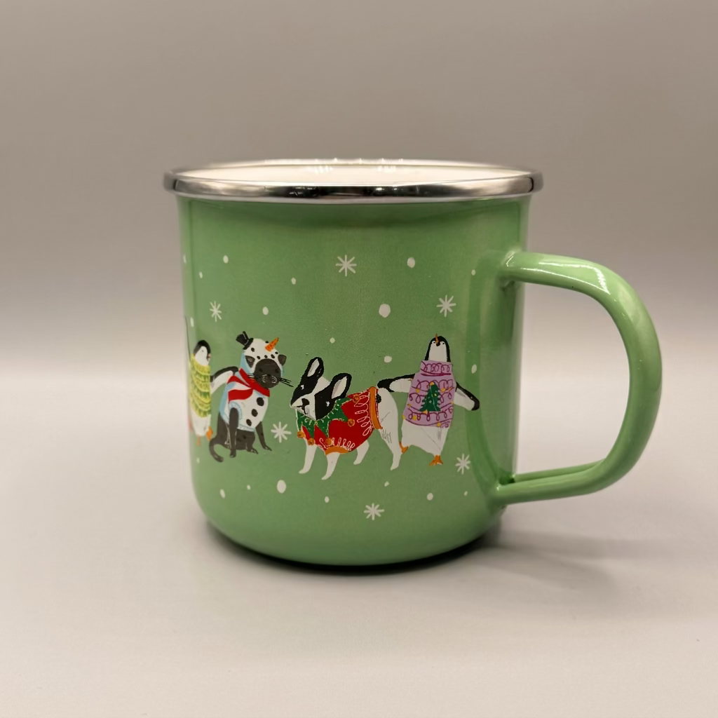 Enamel Mug - Christmas Mugs