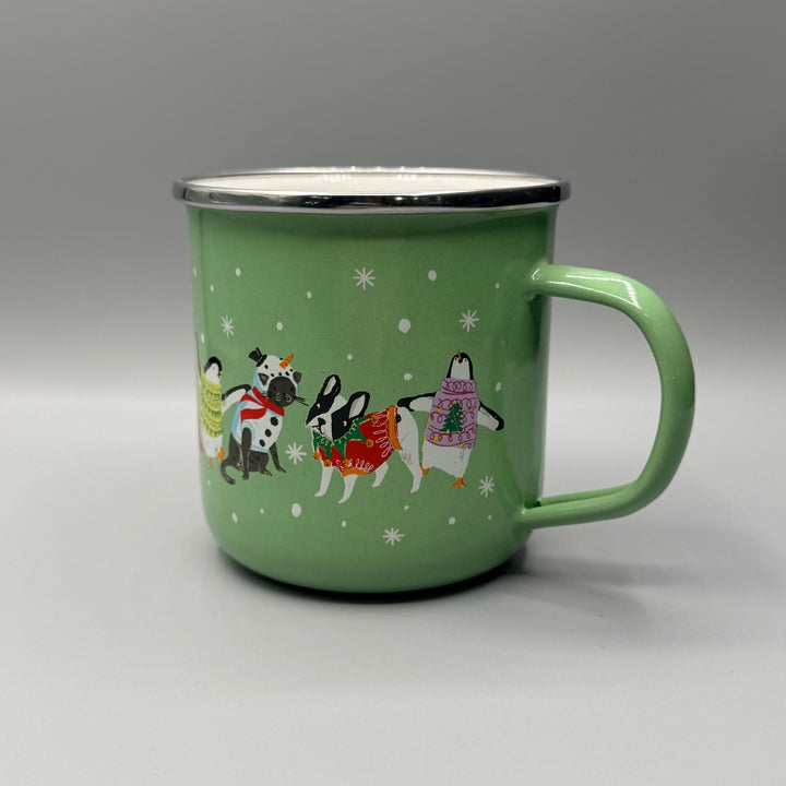Enamel Mug - Christmas Mugs