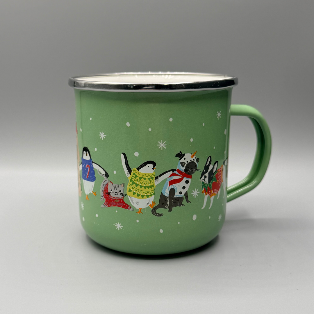 Enamel Mug - Christmas Mugs