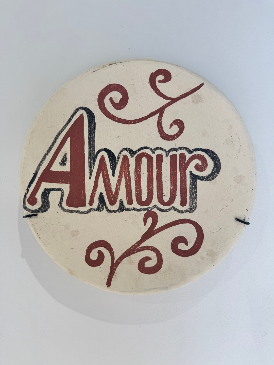 Ceramic Wall Plate - For the wall