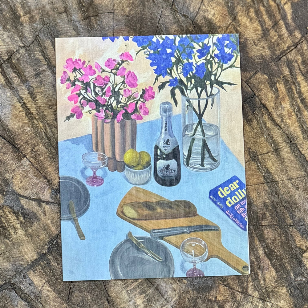 Greeting Card - Ellie's Table | Australian Artist - Greeting Card - Art Dove