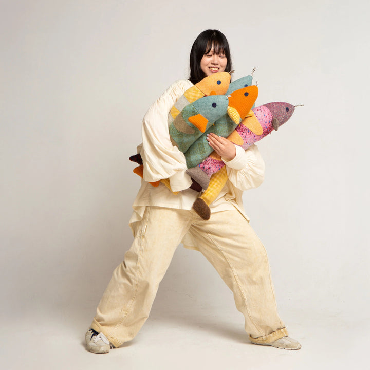 Lucky Fish Cushions by Brut Cake