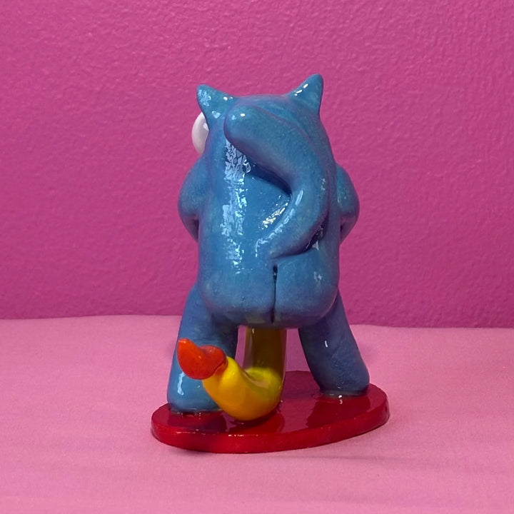 Darihan - Long Cat Clay Figure