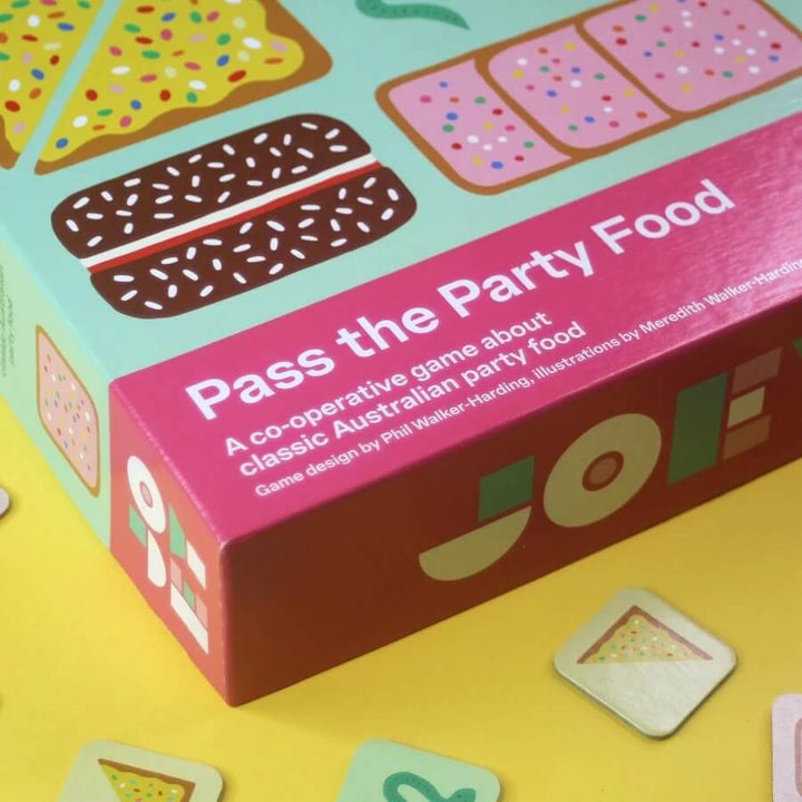 Joey Games Australian Board Games - Pass the Party Food