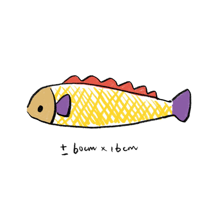 Lucky Fish Cushions by Brut Cake