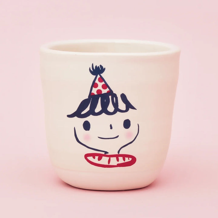 Ceramic Mug by Brut Cake - Party Hat Series