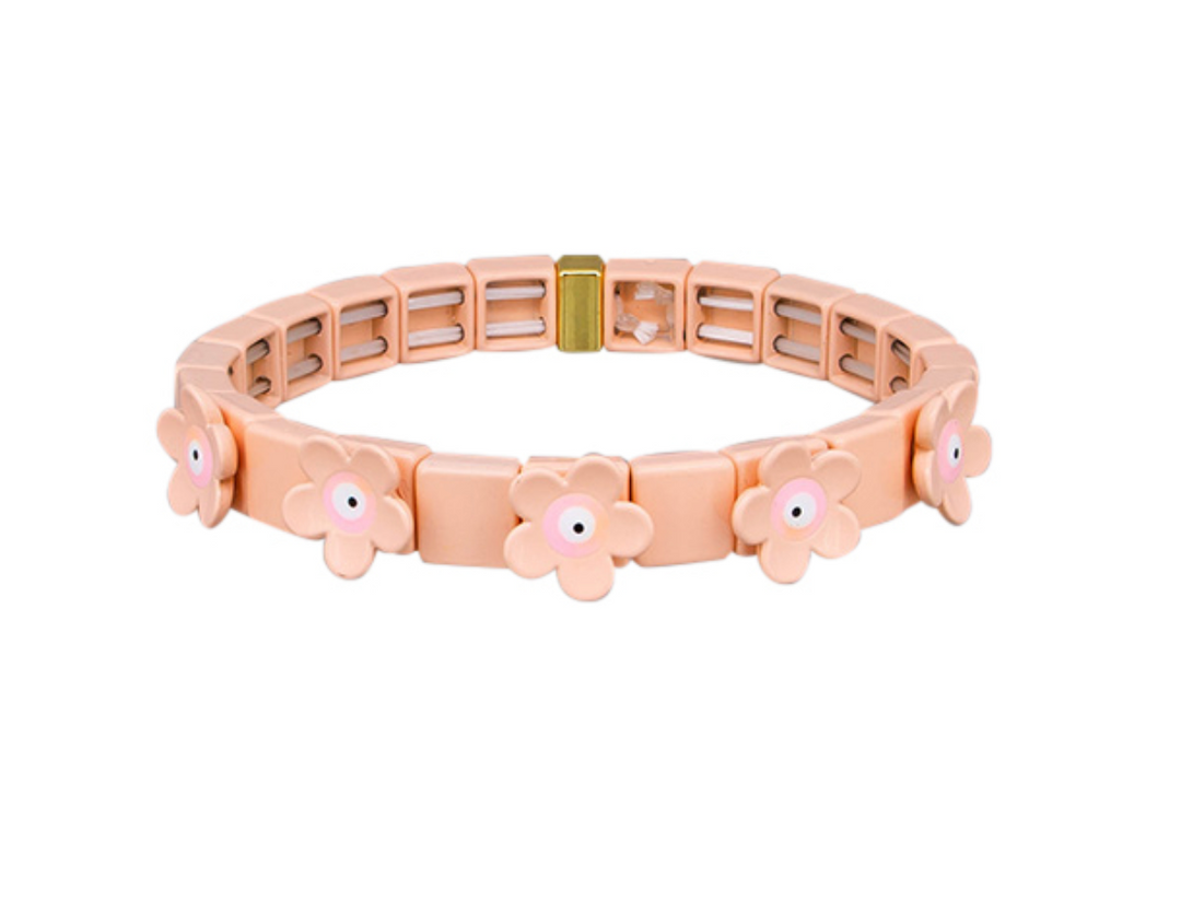 Daisy Pop Tile Bracelets by Tiger Tree