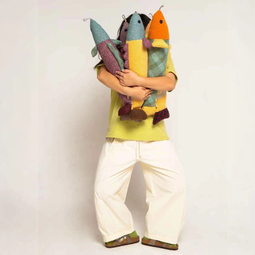 Lucky Fish Cushions by Brut Cake