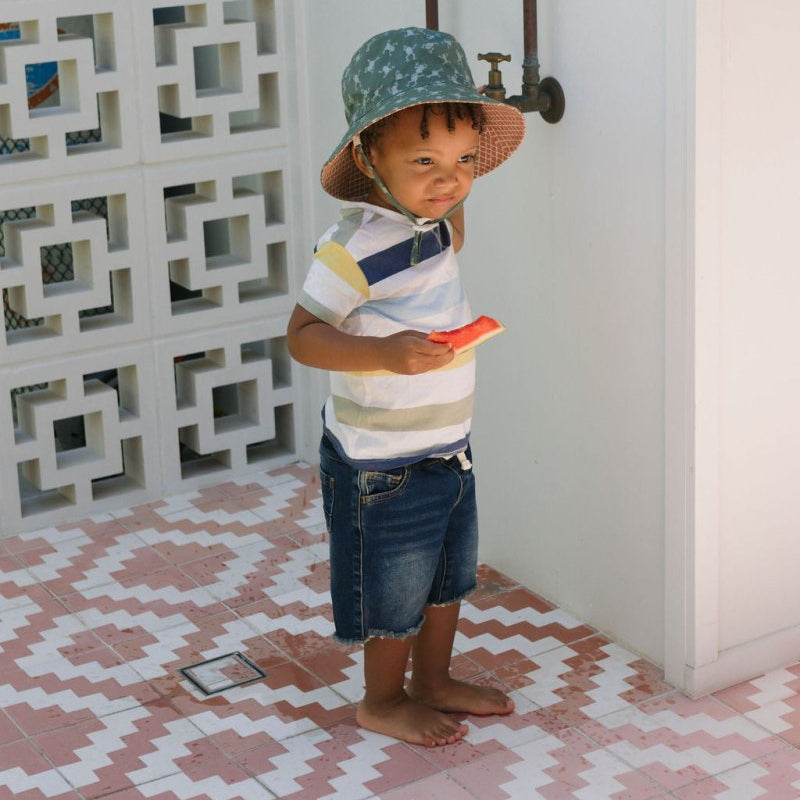 Acorn Hats | Wide Brim Kids Bucket Hat - Baby & Kids