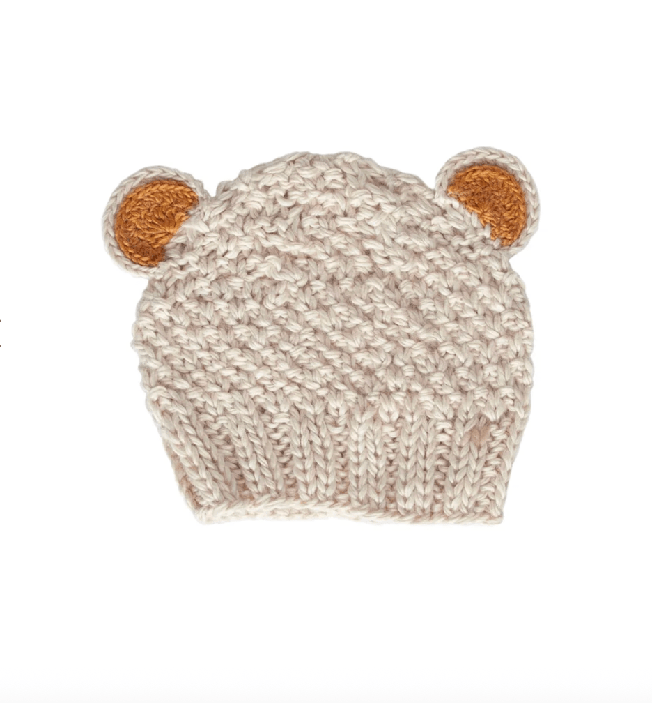 Acorn Kids | Bear Beanie in 3 Colours - Baby & Kids - Acorn Kids