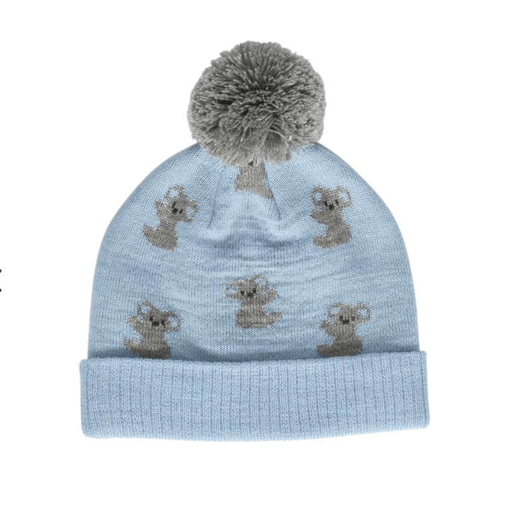 Acorn Kids | Merino Wool Beanie in Koala, Lemon &amp; Puppy - Baby &amp; Kids - Acorn Kids