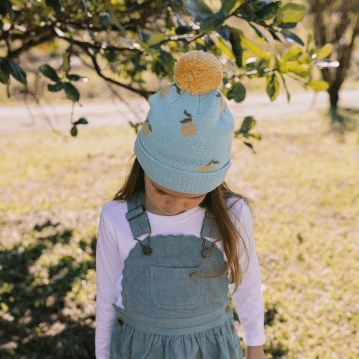 Acorn Kids | Merino Wool Beanie in Koala, Lemon &amp; Puppy - Baby &amp; Kids - Acorn Kids