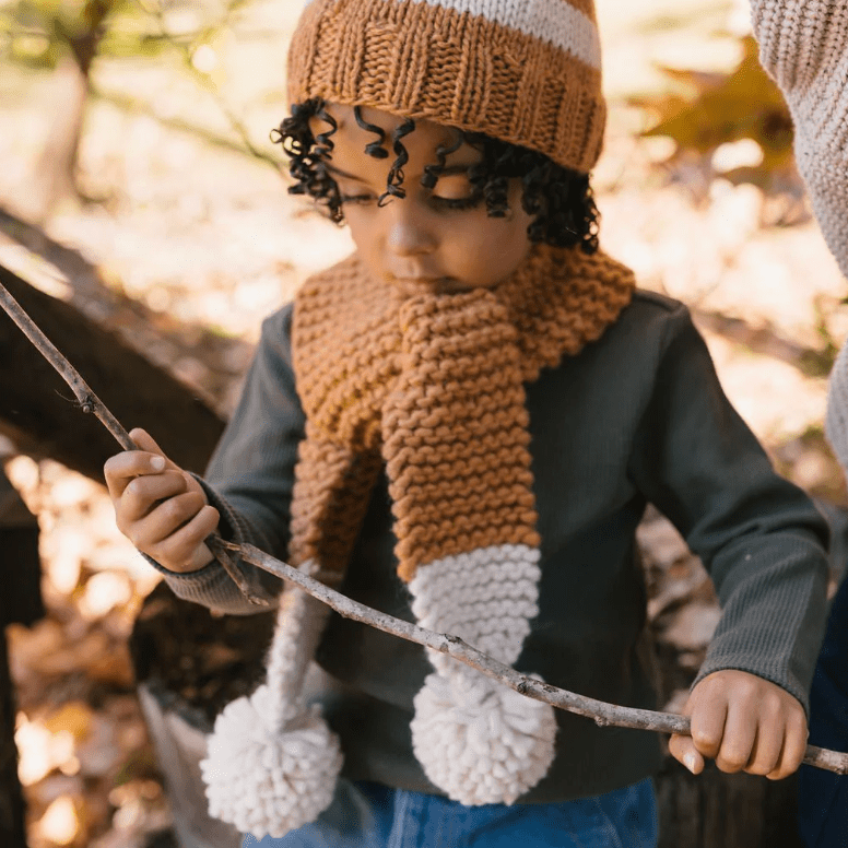 Acorn Kids | Retro Scarf for Kids - Baby & Kids - Acorn Kids
