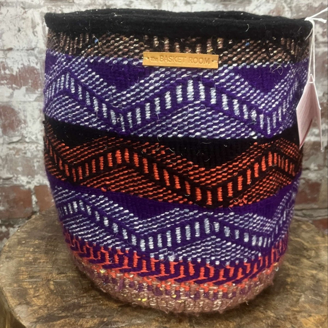 African Basket - Jua Nifty Knit Small Planter or Storage - Baskets